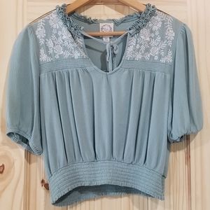 Blue Rain Blouse